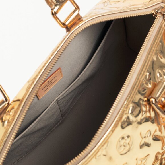 Louis Vuitton Speedy 30 Miroir Dore Monogram Miroir Boston Bag - Picture 11 of 14